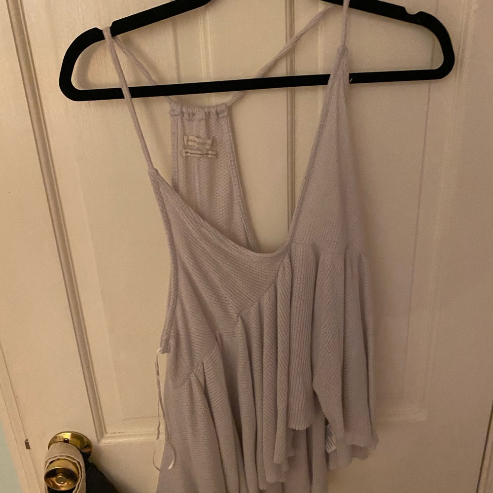 UO lavender babydoll tee size M